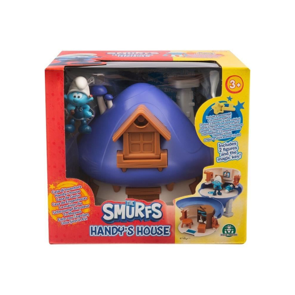 Maison de jeu - GIOCHI PREZIOSI - Les Schtroumpfs - Maison magique ave
