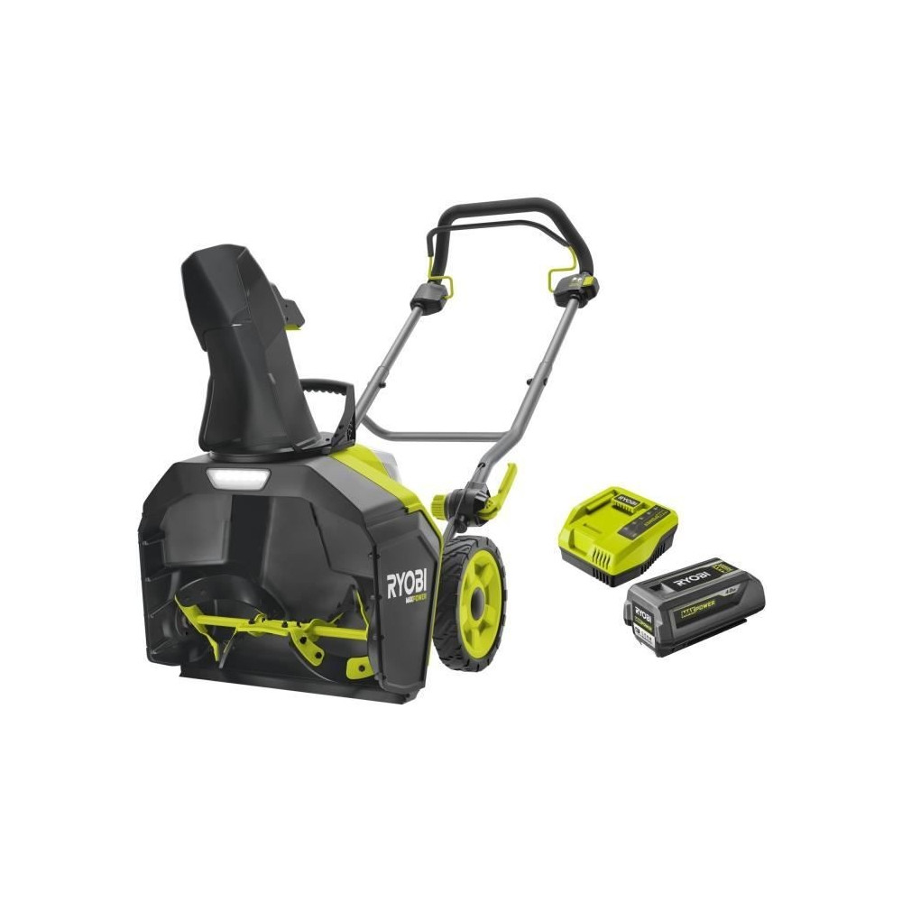 RYOBI - Déneigeuse 36V MAXPOWER Brushless - largeur de travail 45cm -