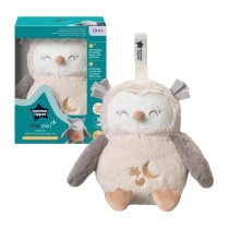 TOMMEE TIPPEE, Peluche veilleuse de luxe avec CrySensor, 6 sons apaisa