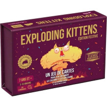 Jeu d'ambiance - ASMODEE - Exploding Kittens : Édition Festive - Pour