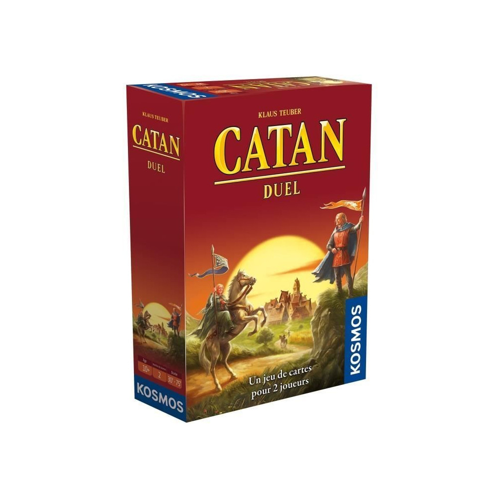 Jeu de société - ASMODEE - Catan Duel - a partir de 10 ans - 2 joueu