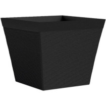 Pot carré - GARDEN ID - Green Care Impact Noir-Anth - 29 x 26 cm - Ga