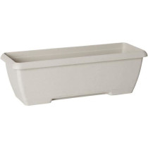 Jardiniere - GARDEN ID Teramo - Blanc 60 cm - Solidité - Réserve d'e