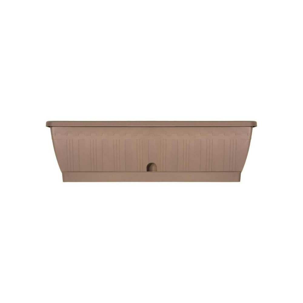 Jardiniere - GARDEN ID Terraflor - Taupe 60 cm - Solidité - Réserve