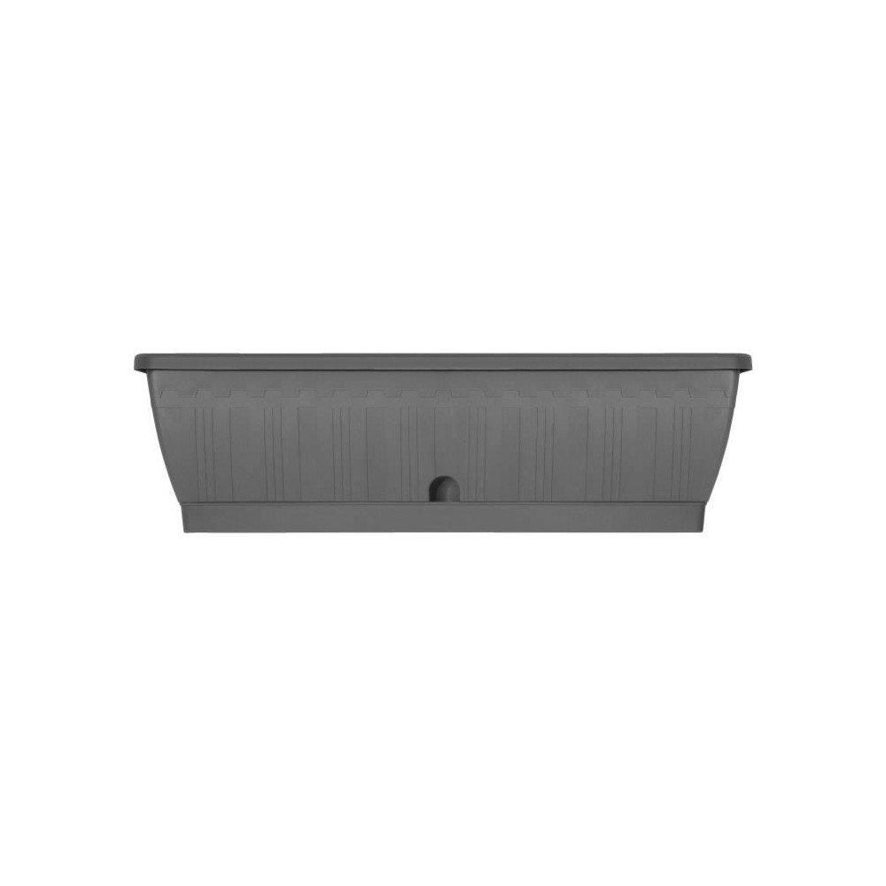 Jardiniere - GARDEN ID Terraflor - Anthracite 60cm - Solidité - Rése