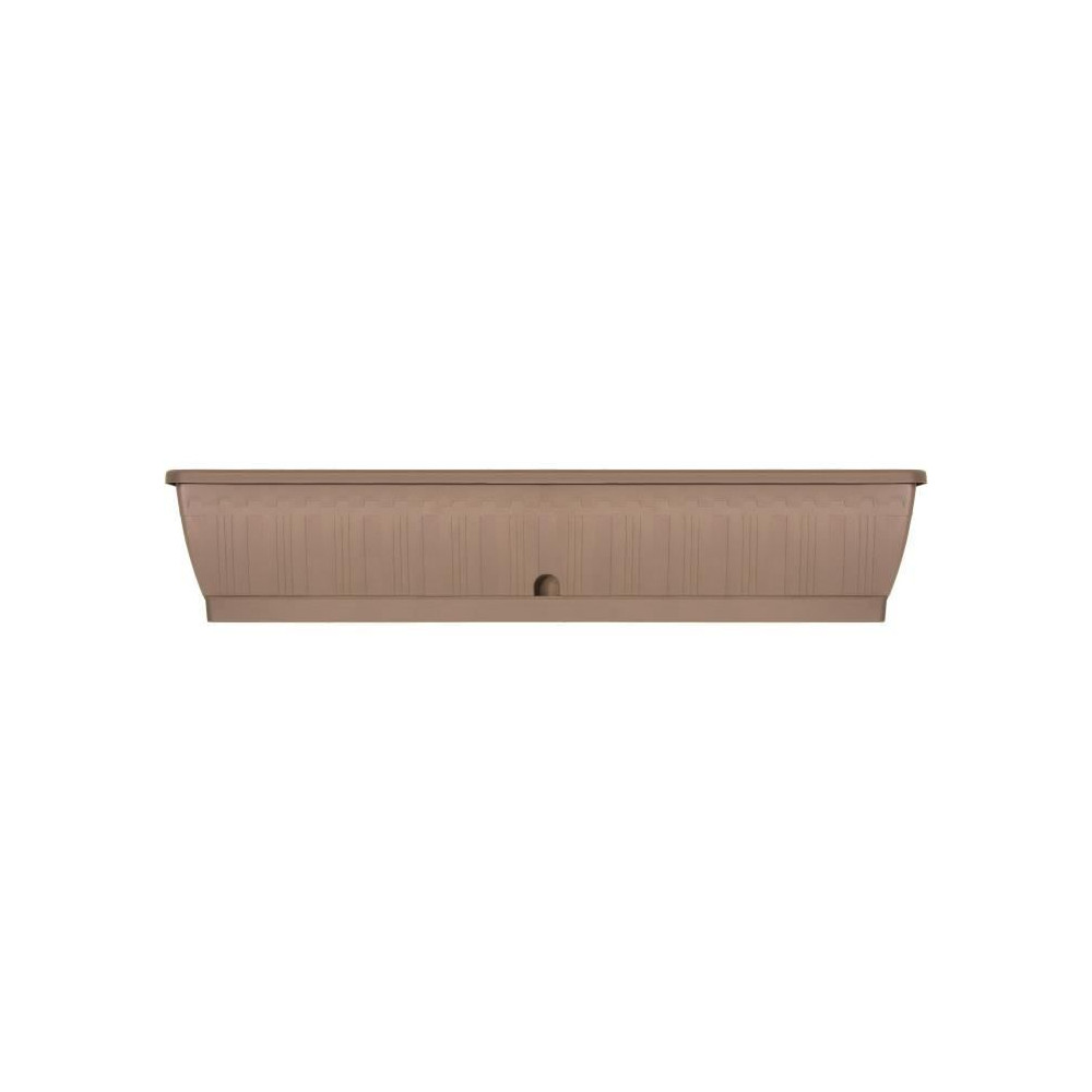 Jardiniere - GARDEN ID Terraflor - Taupe 100 cm - Solidité - Réserve