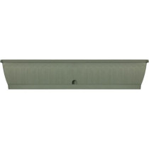 Jardiniere - GARDEN ID TERRAFLOR - Vert de gris 100 cm - Solidité - R