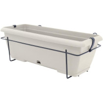 Kit jardiniere avec support en métal et plateau intégré - GARDEN ID