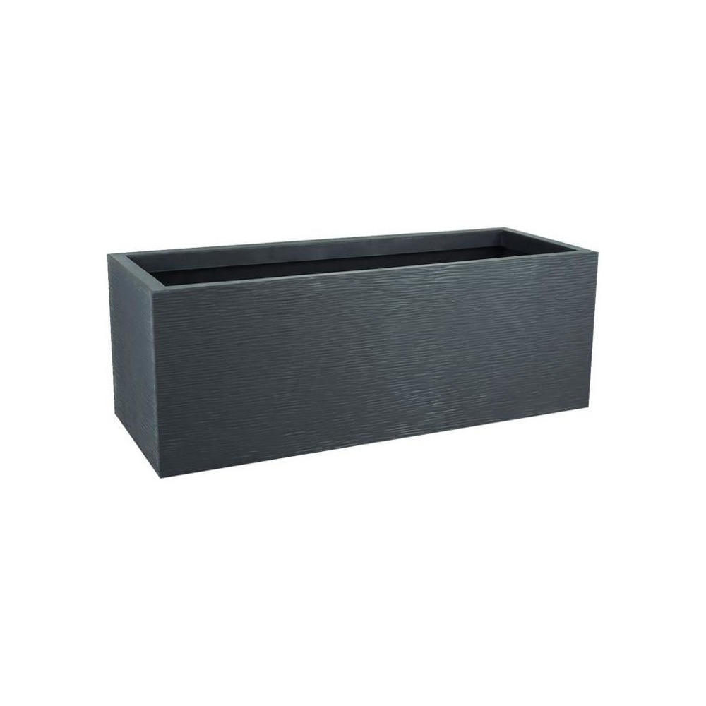 EDA PLASTIQUE Jardiniere Graphit Up - 57 L - 79,5 x 29,5 x 29,5 cm - G