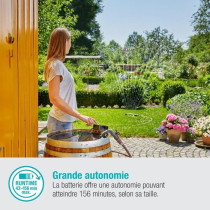 GARDENA Pompe pour collecteur d'eau de pluie 2000/2 18V P4A sans batte