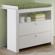 Chambre bébé Trio : Lit 70 x 140 cm + Commode a langer + Armoire OLI