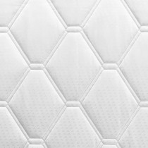 Ensemble matelas + sommier 140 x 190 cm - Ressorts - 7 zones - 27 cm -