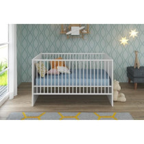 Chambre bébé Trio : Lit 70 x 140 cm + Commode a langer + Armoire NIK