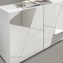 Ensemble Sejour : Buffet 3P 181 cm + Meuble TV 181 cm - Victory