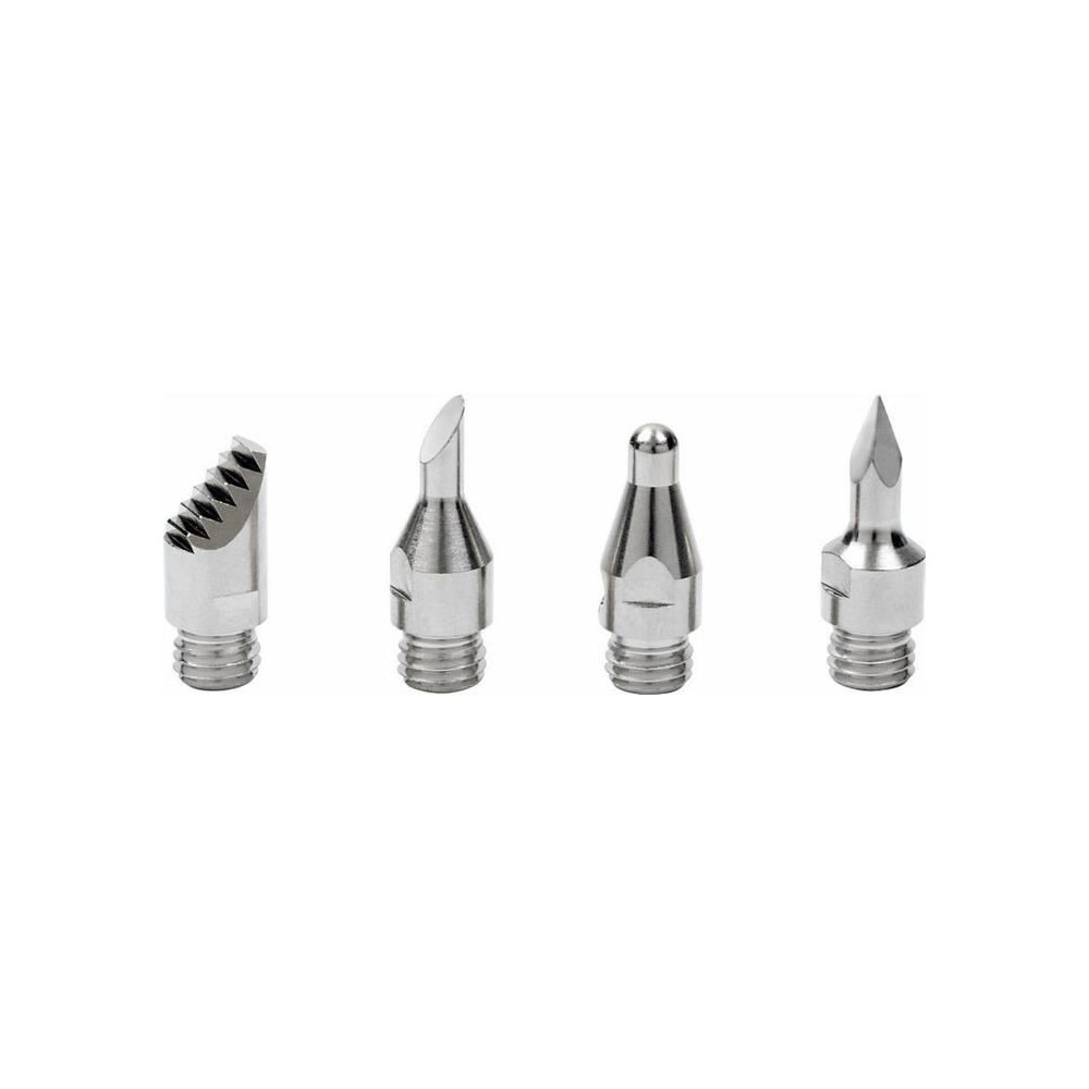 Set de 4 embouts de pyrogravure DREMEL 204 - Pour fer a souder a gaz D