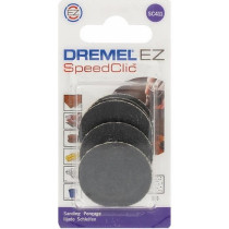 Disques de Ponçage DREMEL S411 EZ SpeedClic - Lot de 6 (Grain 60, Ø