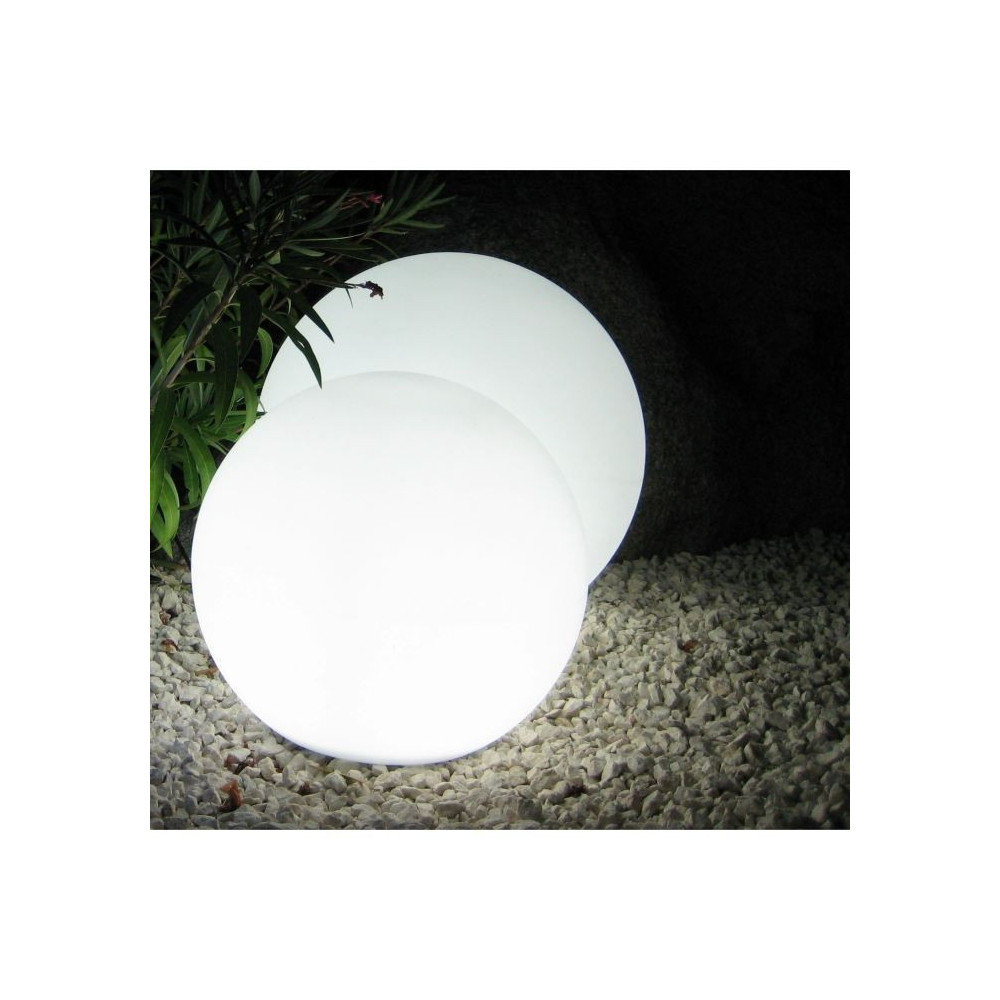 LUMISKY - Boule lumineuse filaire pour extérieur LED - blanc BOBBY -