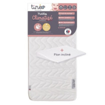 Matelas Climatisé TINEO 60x120 cm - Epaisseur 10 cm - Livre avec un p