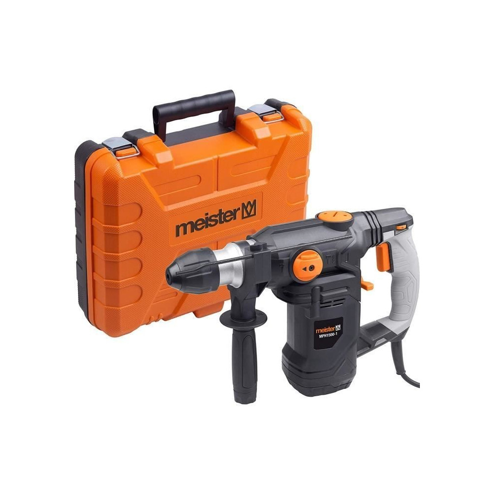 Marteau perforateur - MEISTER - MPH1500-1 - 1500W - Filaire - Noir, gr