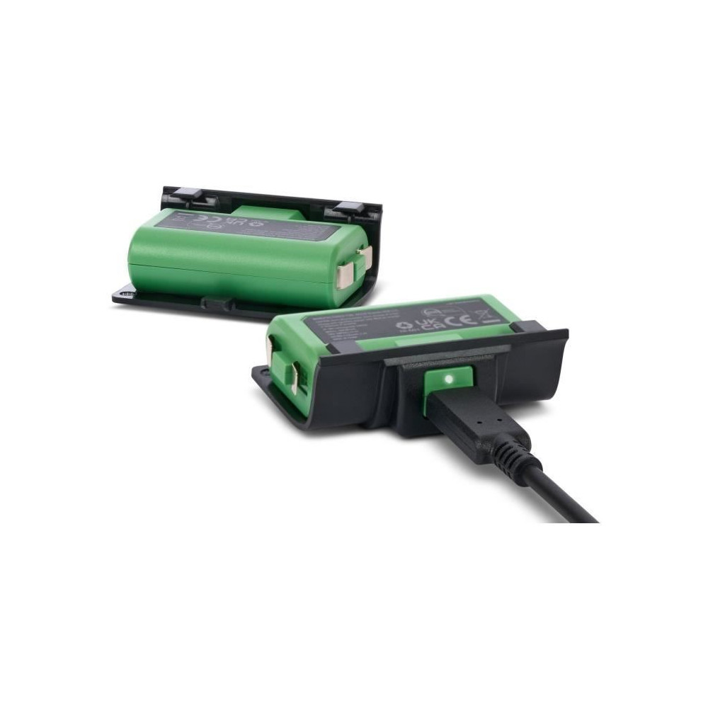 Kit Play & Charge - POWER A - XBPW0119-01 - Pour manettes sans fil Xbo