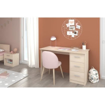 Bureau Essentielle - Panneaux de particules - Beige clair - L 121 x P