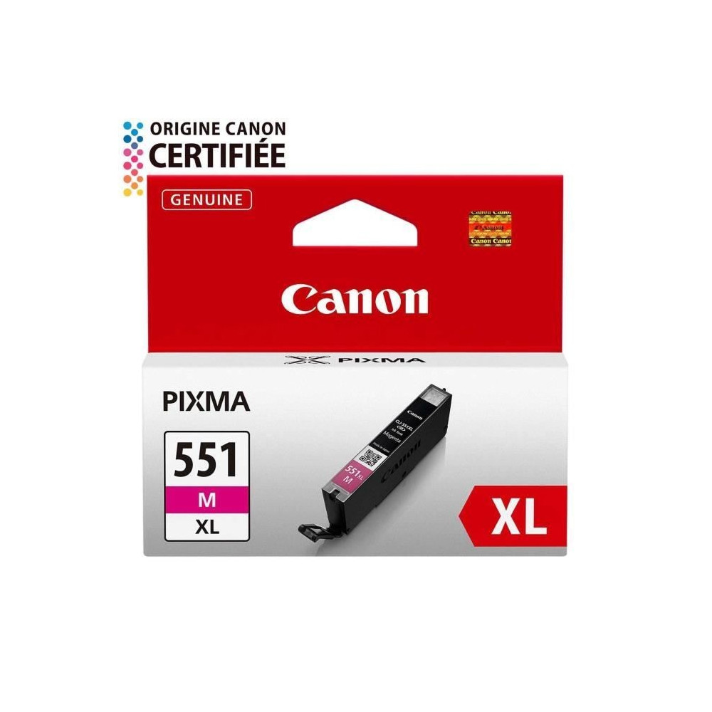CANON Cartouche d'encre CLI-551M XL grande capacité Magenta (CLI551XL CANON Cartouche d'encre CLI-551M XL grande capacité Magenta (CLI551XL