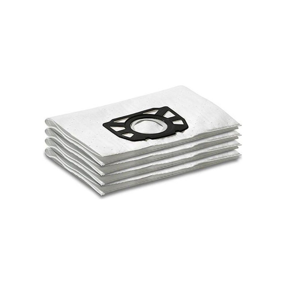 Sachet filtre ouate KARCHER WD 7 - Blanc - Extremement résistant aux