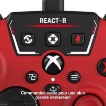 Manette de jeu filaire - TURTLE BEACH - REACT-R - Rouge - Xbox & Windo