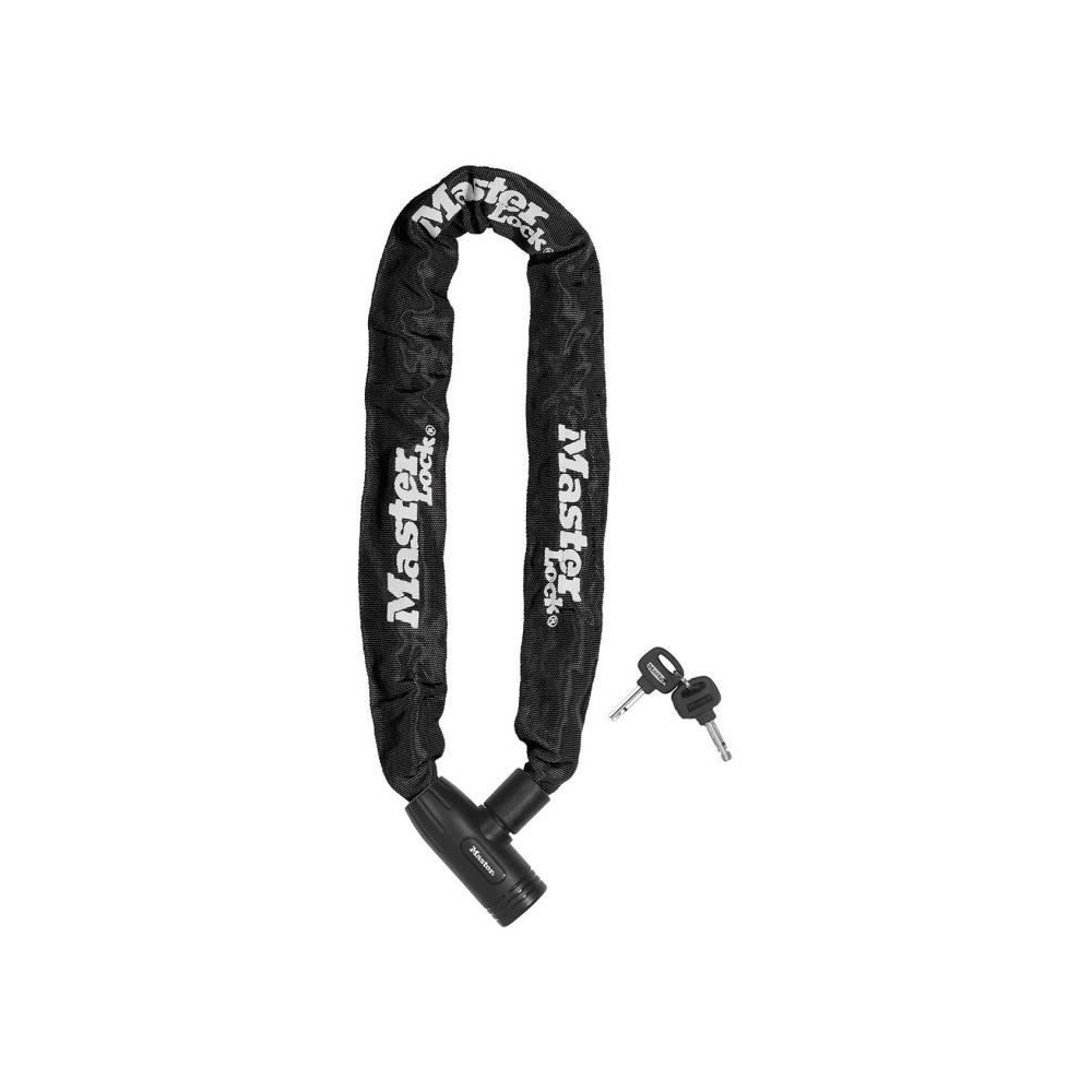 Chaîne Antivol Vélo - MASTER LOCK - 90 cm de longueur - Acier cémen