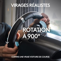 Volant de course et pédales G920 - Logitech G - Compatible Xbox serie