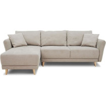Canapé d'angle convertible réversible 3-4 places CLAUDIUS - Tissu Be
