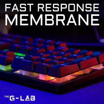 CLAVIER LED GAMING KEYZ-CAESIUM NUMER GLAB