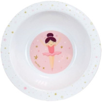 BALLERINE - Lot vaisselle pour enfant avec verre, assiette creuse, ass