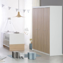 Chambre bébé complete - Lit évolutif 70 X 140 cm + Commode a langer