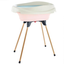 Pack plan a langer et baignoire - THERMOBABY - VASCO - Rose Poudré -