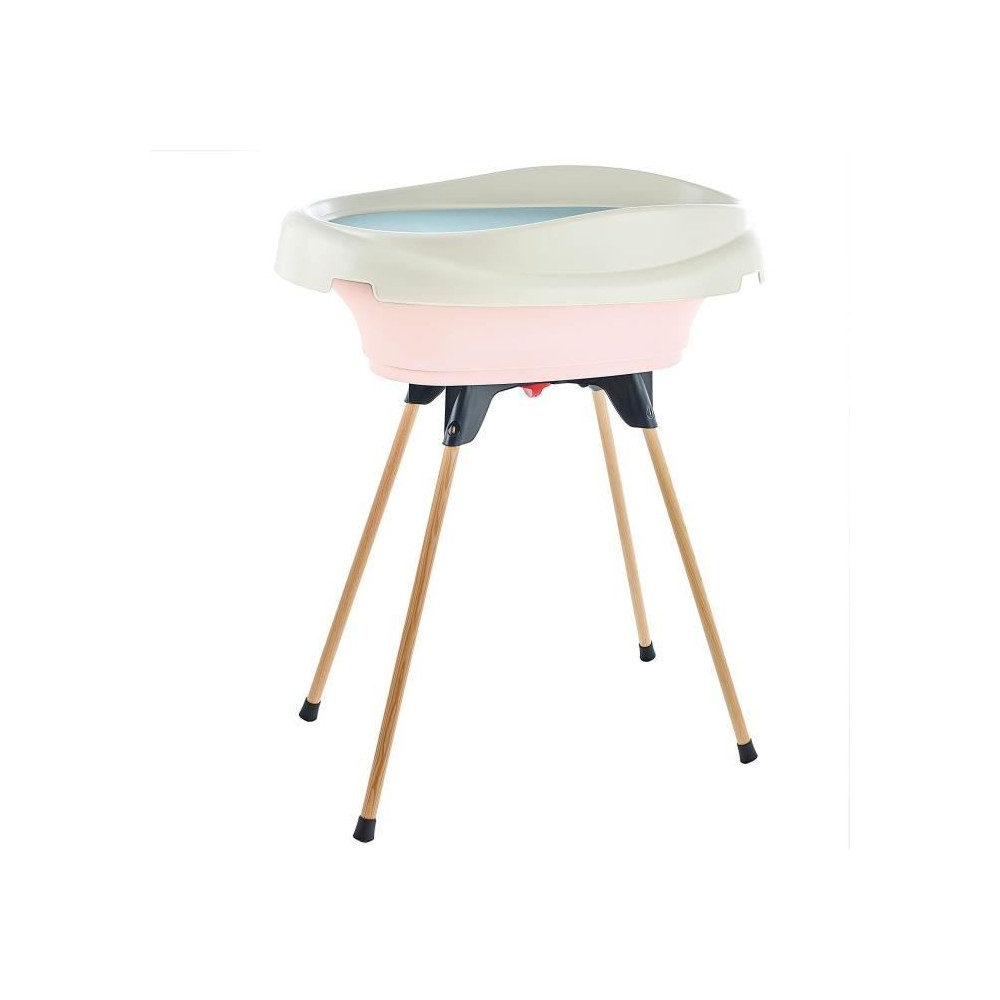 Pack plan a langer et baignoire - THERMOBABY - VASCO - Rose Poudré -
