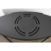Poele a bois - ADURO 15 - 50551 - 6,5 KW - Noir