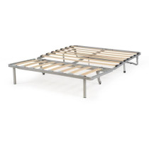 DUNLOPILLO Banquette BZ - Tissu Noir + 2 coussins noir - L 140 x P 99
