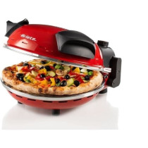 Four a Pizza électrique ARIETE - Rouge - Pierre réfractaire - 1200W