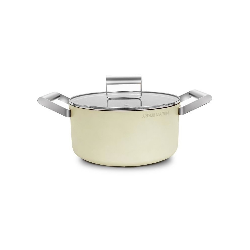 Marmite - ARTHUR MARTIN - AM0063 - 20 cm avec couvercle - Aluminium Fo