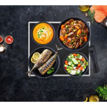 Batterie de cuisine Arthur Martin AM3950 16 pieces - Aluminium - Poign