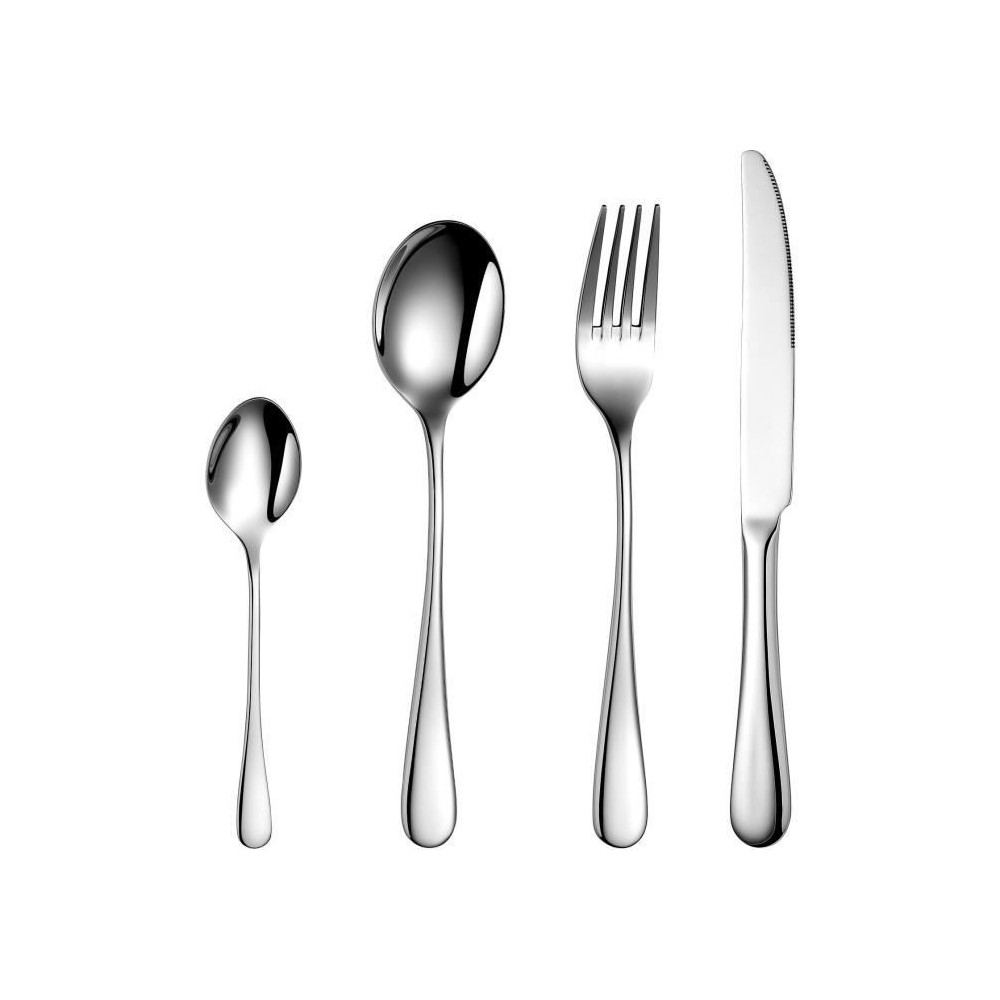 Ménageres - ARTHUR MARTIN - AM2202 - 24 pieces - Acier inoxydable - F