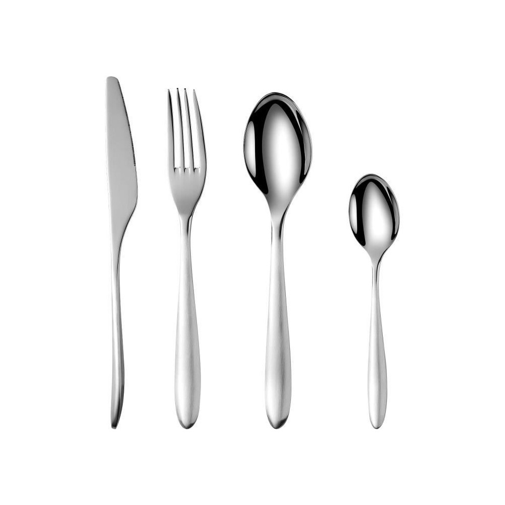 Ménageres - ARTHUR MARTIN - AM0211 - 24 pieces - Acier inoxydable - F