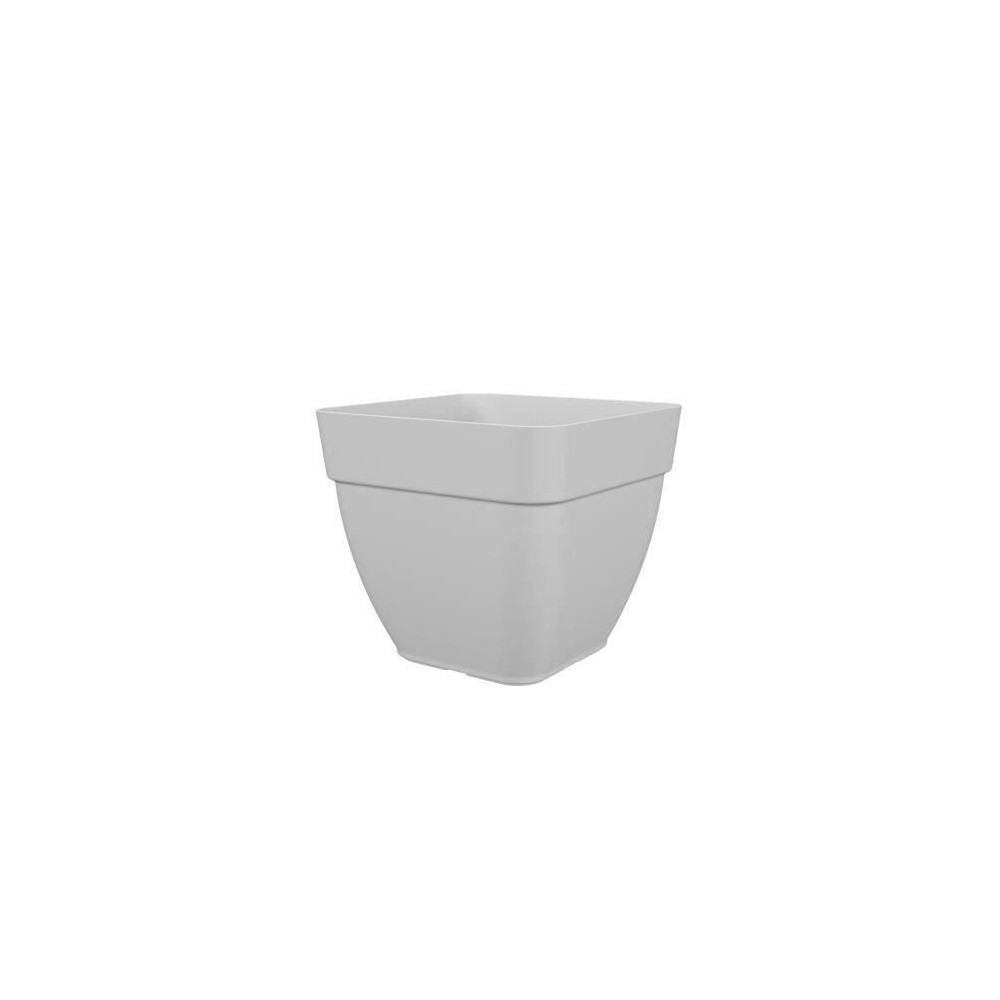Pot a fleurs et plantes carré CAPRI CAMPANA - Plastique - 37x37 cm -