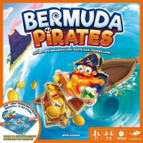 Bermuda Pirates - Asmodee - Jeu de société magnétique - Jeu d'actio