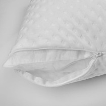 Oreiller - TOISON D'OR - Memotec - Confort souple - 60x60cm - Blanc