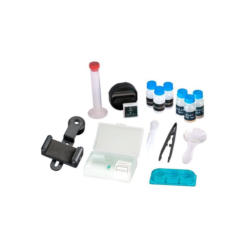 Microscope enfant - National Geographic - 40-640x - avec Adaptateur po