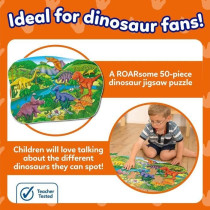 Puzzle Les dinosaures - ORCHARD - 50 pieces - Développe la coordinati