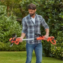 BLACK+DECKER Outil 3-en-1 Filaire 550W Coupe-Bordures BESTA530CM-QS Dr