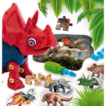 Lisciani giochi- I`m a Genius Dino Stem Triceratops, 92420, Non Applic